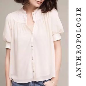 NWOT ANTHRO Moulinette Soeurs Collins Bibbed Top